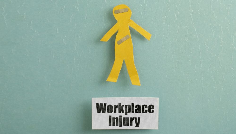 What are the top 5 workplace injuries?